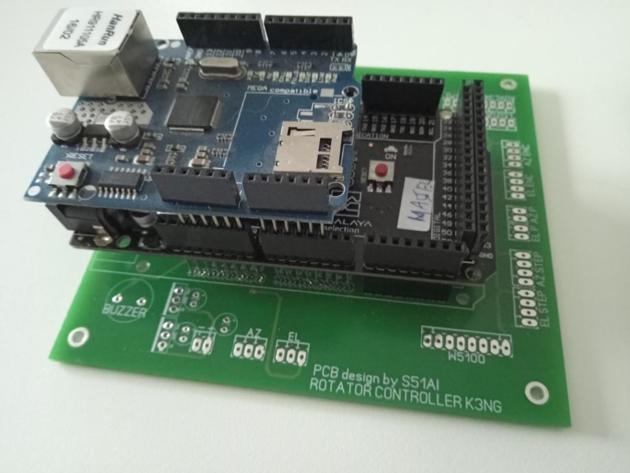 K3NG ROTATOR KONTROLLER PCB