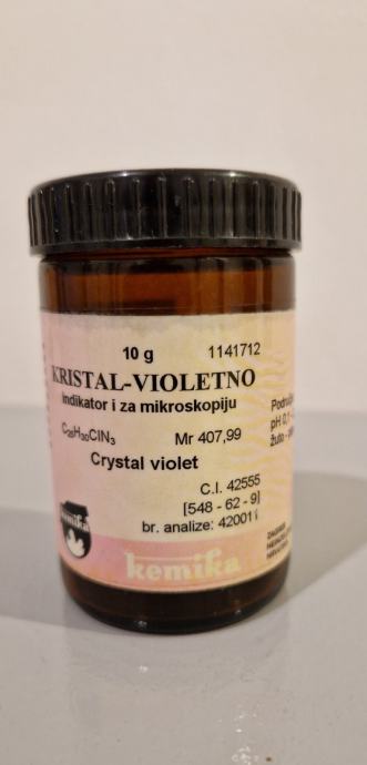 Kristal-violetno (C25H30ClN3) - 10g.