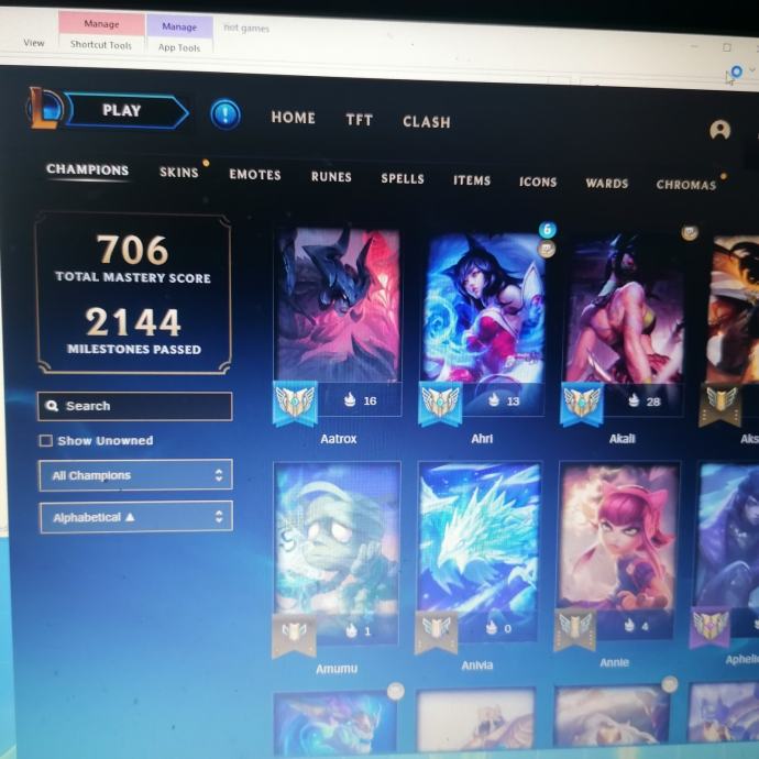 League of legends account