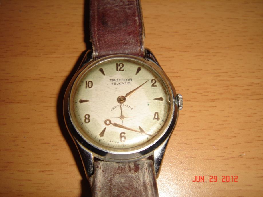 muški ručni sat " TROTTEOR " iz 50 - tih