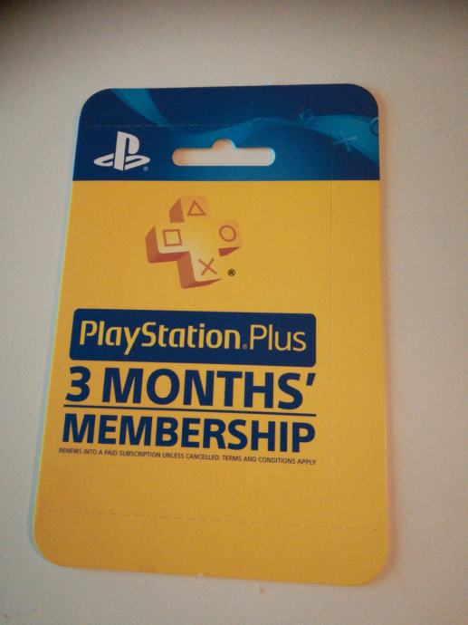 Playstation voucher 3 mj