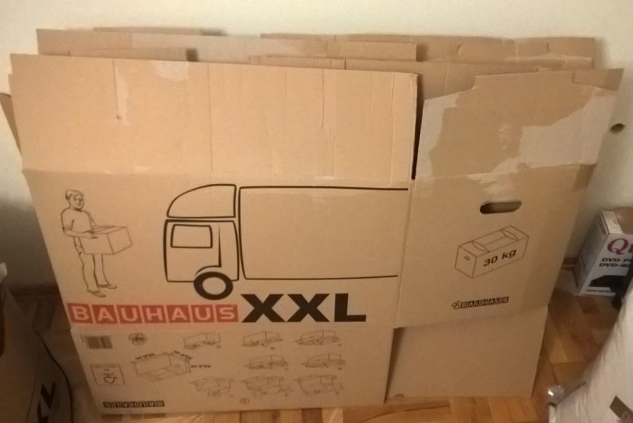SELIDBE Kutije Za Selidbu Dovoljne Za Jednu Obitelj