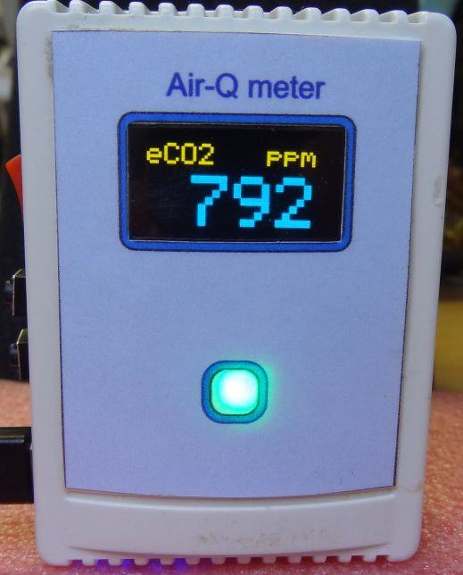 Senzor kvalitete zraka ,eCO2 , TVOC , Air-Q meter