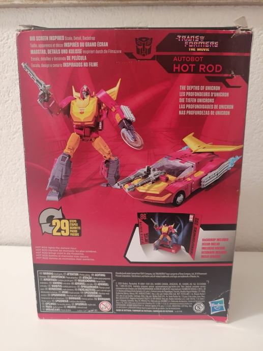 Transformers studio series 86 hot rod