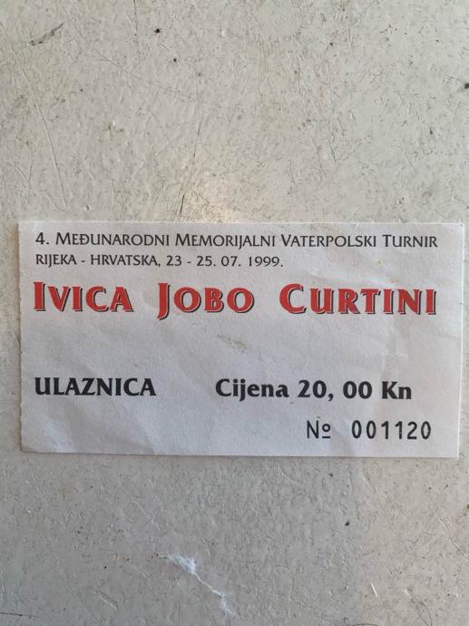 Ulaznica Ivica Jobo Curtini