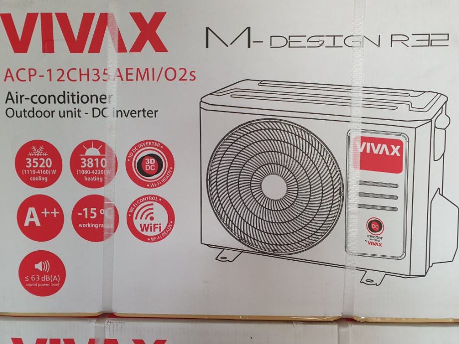 Vivax klima uređaj 12AEMI 399,00