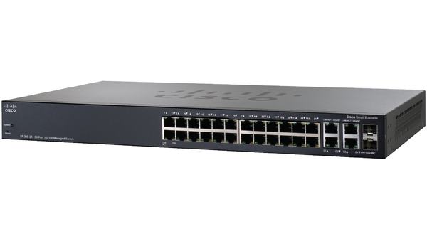 Cisco Small Business SF300-24 - Switch SRW224G4-K9-EU, 24 ports, NOVO!