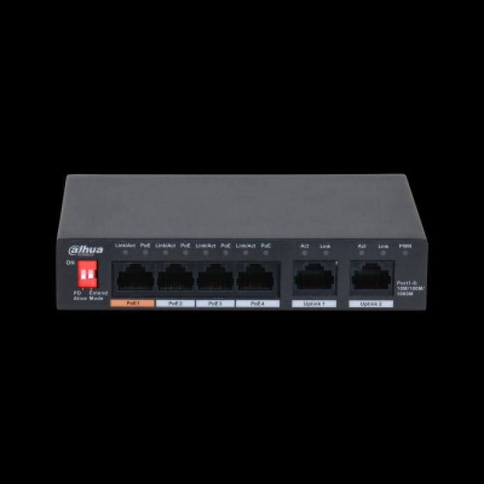Dahua PoE Switch PFS3006-4GT-60