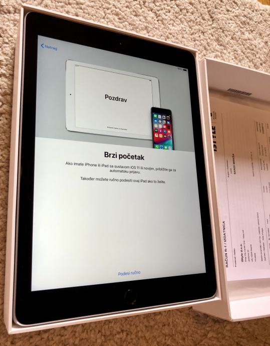 APPLE iPad Air 2 Wi-Fi 64GB Space Gray - savršeno stanje