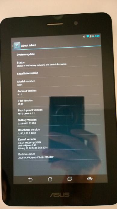 CS-AUM172SL Batteria 4250mAh Per Asus Fonepad 7, K004, ME172, ME371, MeMO Pad - Sostituisce C11-ME172V - 4