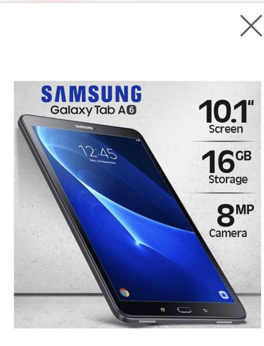 Samsung galaxy tab A6 sm-T580
