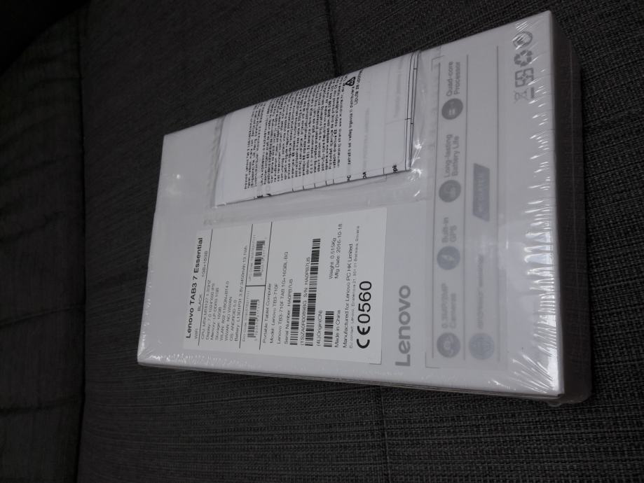 Tablet Lenovo TAB3 7 Essential 1GB + 16GB