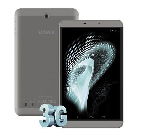 VIVAX tablet TPC-802 3G, sivi, (NOVO, RAČUN, JAMSTVO)