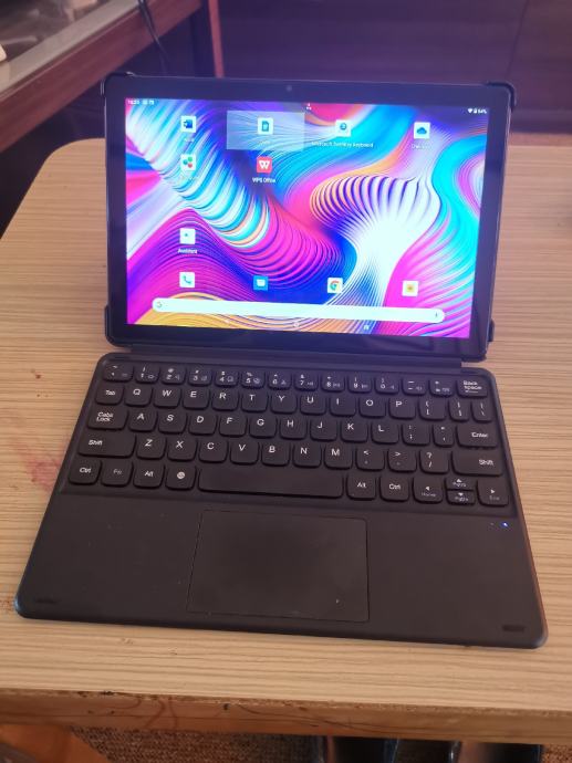 Custodia Rigida Con Supporto Per Tablet Chuwi Surpad 10.1 Pollici | Cover Sottile In PU E Microfibra, Colore Oro