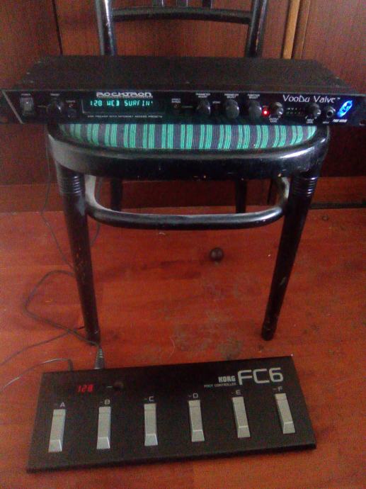 ROCKTRON VooDu FC6 foot midi controller