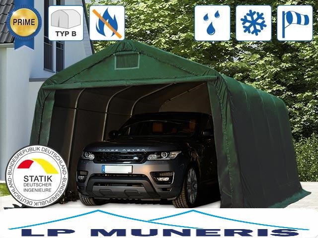 Šator garaža, 3,3X4,8M, ProfessionalPlus, PVC 720 g/m2, novo