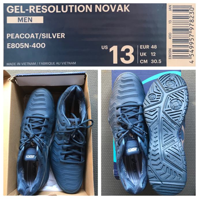 asics gel resolution novak