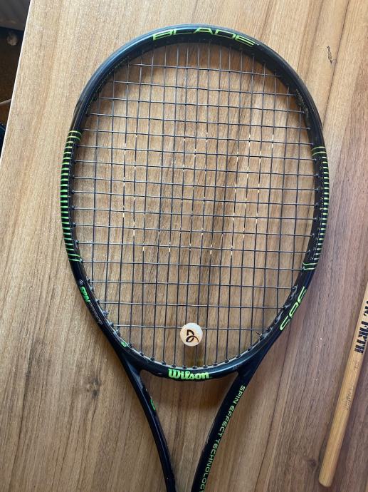 BUMPERGUARD / GROMMET SET: WILSON BLX BLADE 98S (18X16) "PARALLEL" WRG723600 - Foto 7