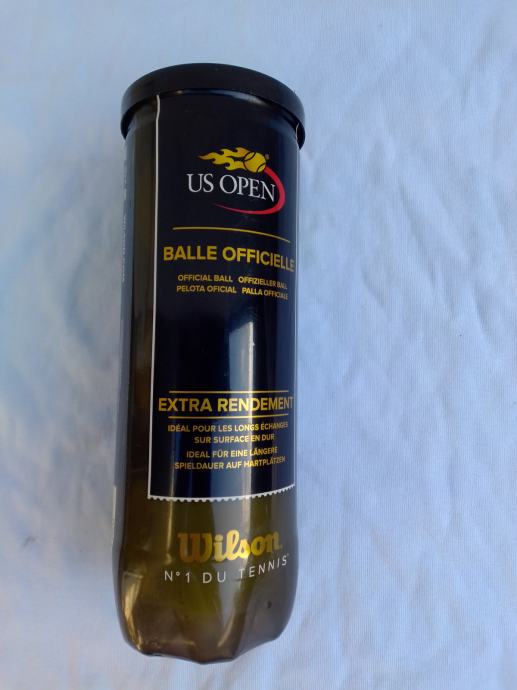 Wilson US Open Extra Duty vakumirane teniske loptice x  3