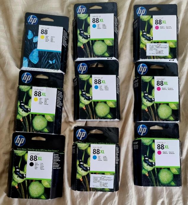 C9393AE HP88XL Cartuccia Rigenerato Giallo Per HP OfficeJet Pro K55 5400 8600 L7000 L7500 L7600 L7700 L7880 7426831705557 - Foto 7