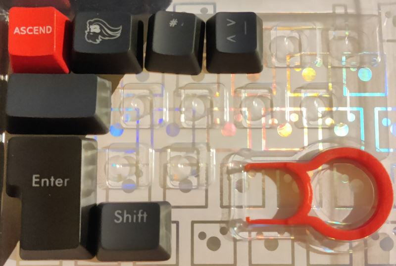 Glorious GMMK ABS DoubleShot Keycaps (OEM, mehanička, 11 komada)