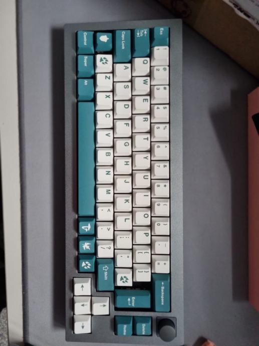 Keychron Q2 custom keyboard Modded, GMMK fox