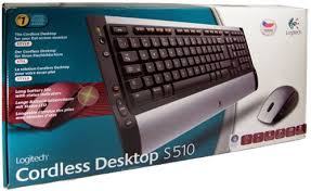 Logitech Cordless Desktop S510,bežična tipk+miš,novo u trgovini,račun
