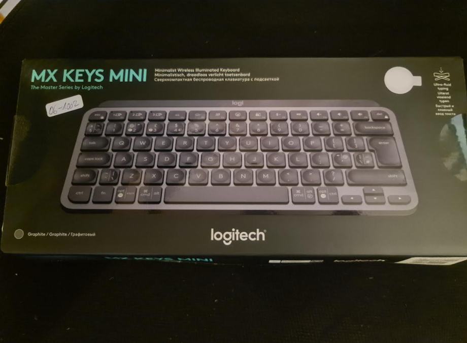 Logitech MX Keys mini HR tipkovnica nova, jamstvo