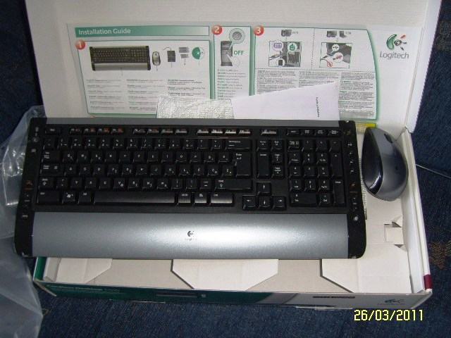 Logitech S510 bež. tipkovnica + miš