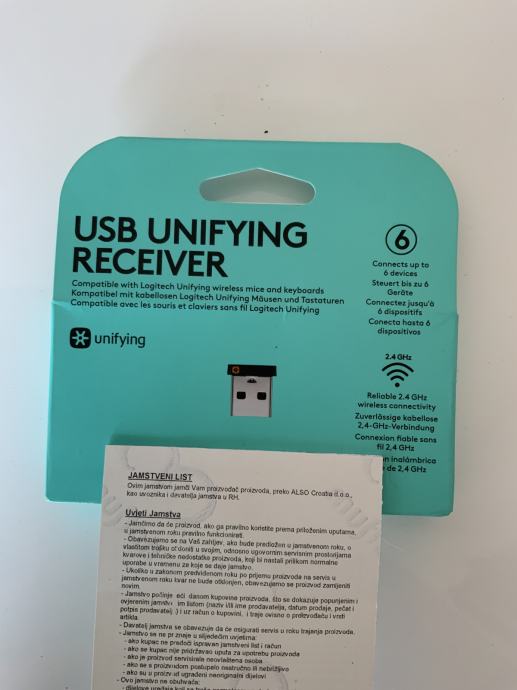 Logitech USB za bežično spajanje tipkovnice i miša