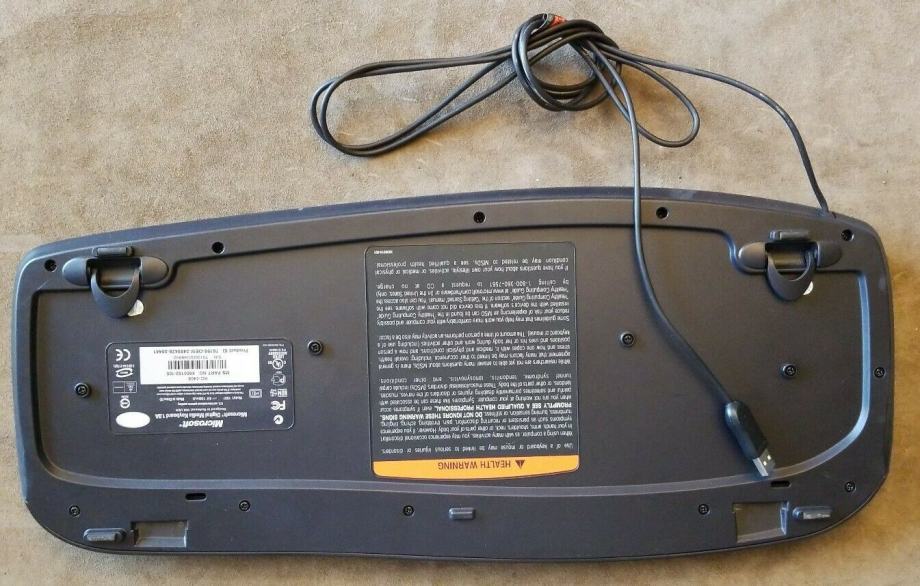 Pieds De Remplacement Pour Clavier Microsoft Digital Media Keyboard 1.0A - Neufs Sous Blister