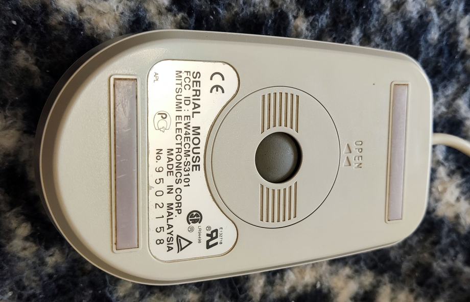 Retro serijski serial DB9 miš MITSUMI SERIAL MOUSE