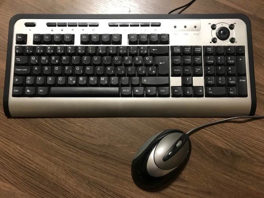 Tipkovnica i miš za kompjuter