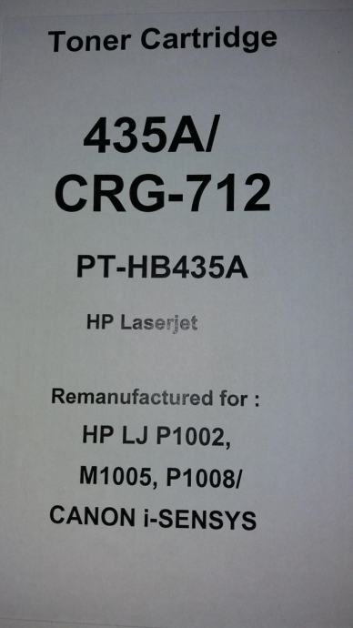 HP  Toner  Catridge LJ P1002