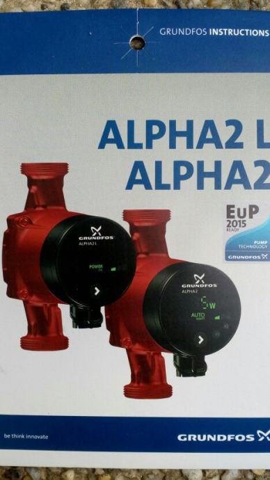 Unterschied Alpha 1 Und Alpha 2 Grundfos GRUNDFOS ALPHA 2 L 25-60 180