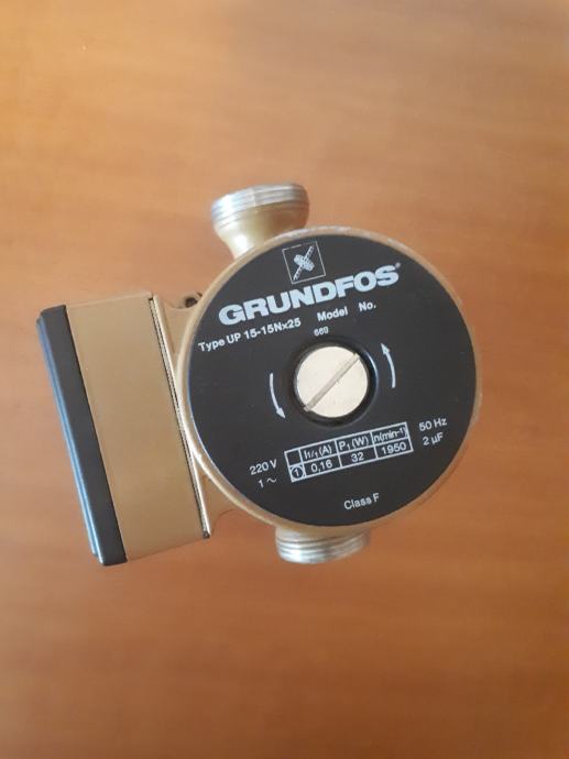 Grundfos pumpa 15-15Nx25