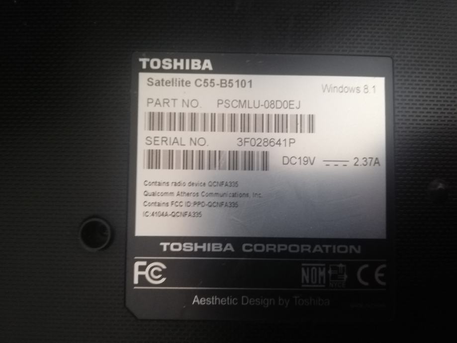Toshiba satellite c55 dijelovi