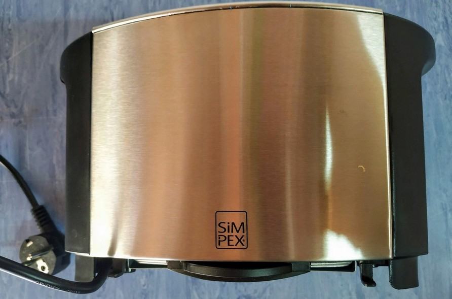 Toster Inox Kompaktni TOSTER 800 W, novi - beslatno slanje BOXNOW.