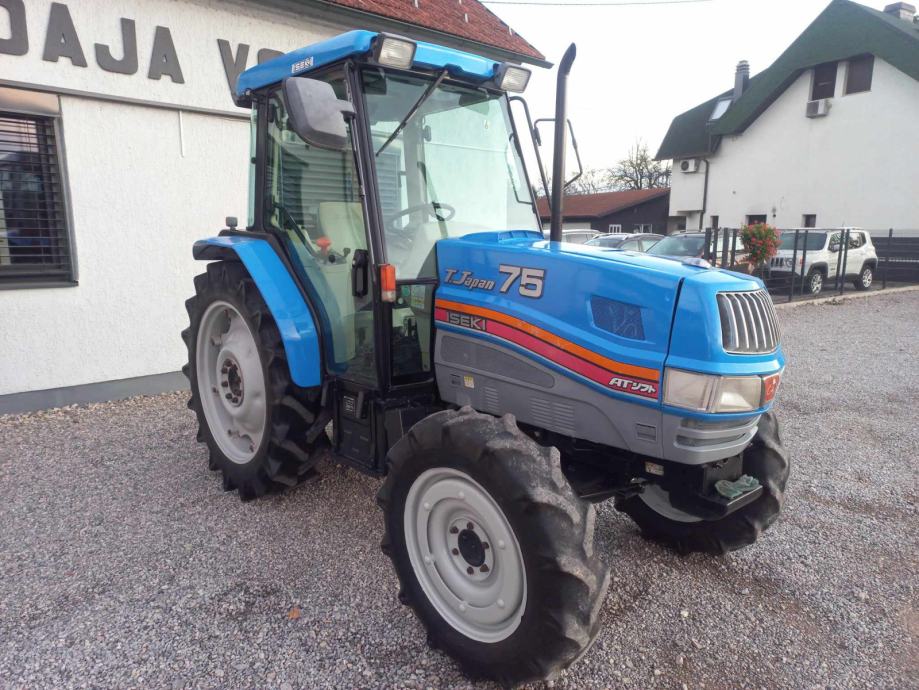 Traktor Iseki • 4x4 • 75 ks • SERVO • KLIMA