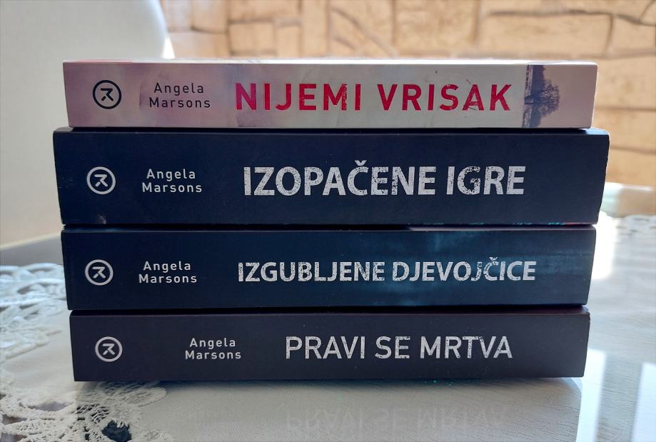 ANGELA MARSONS: SLUČAJEVI 1 - 4 INSPEKTORICE KIM STONE - SNIŽENO!!!