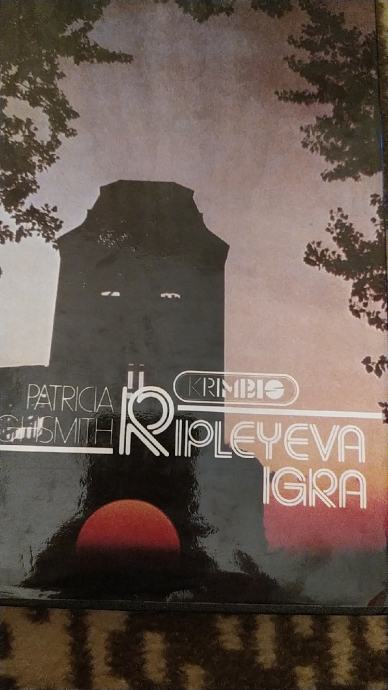 Krimi-roman, Patricia Highsmith, "Ripleyeva igra", 5 EUR