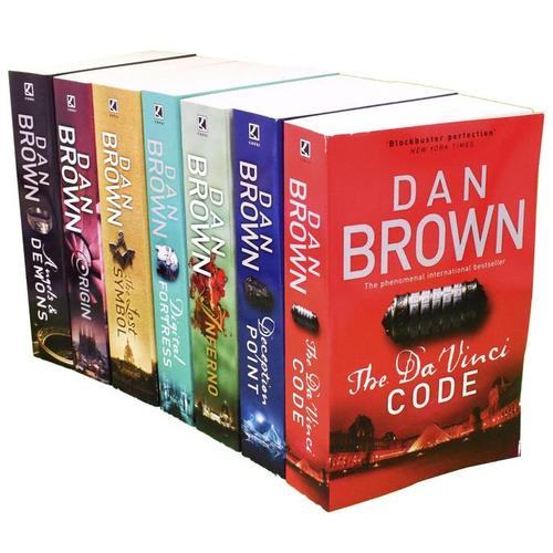 Robert Langdon Series Dan Brown 7 Books Collection Set