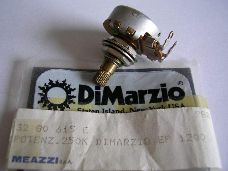 DiMarzio • EP1200 ⭐ Volume Custom Taper Pot • 250KΩ