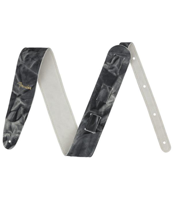 FENDER TIE DYE LEATHER BLACK REMEN