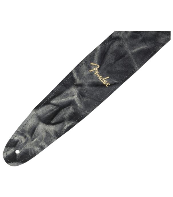 FENDER TIE DYE LEATHER BLACK REMEN
