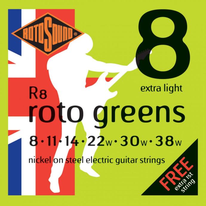 Rotosound R8 Roto Greens