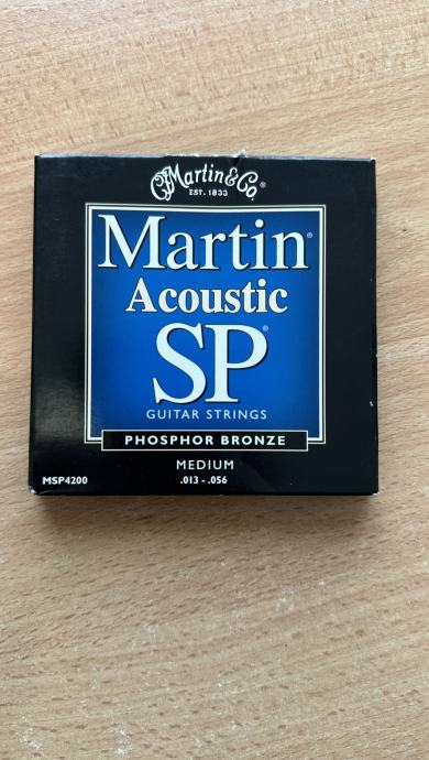 Žice za akustičnu gitaru Martin MSP4200 SP Phosphor Bronze