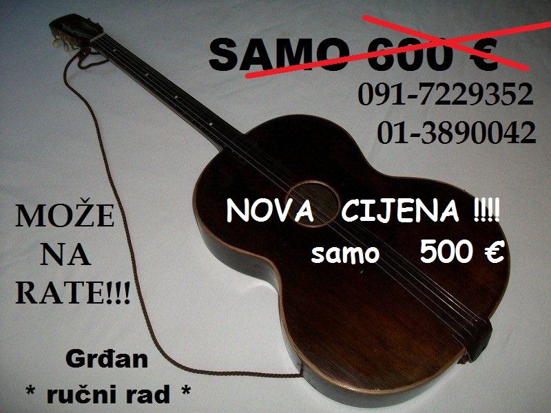 KONTRA,ručni rad-GRĐAN_MOŽE NA KARTICE !!!!! samo 500 € + kofer gratis