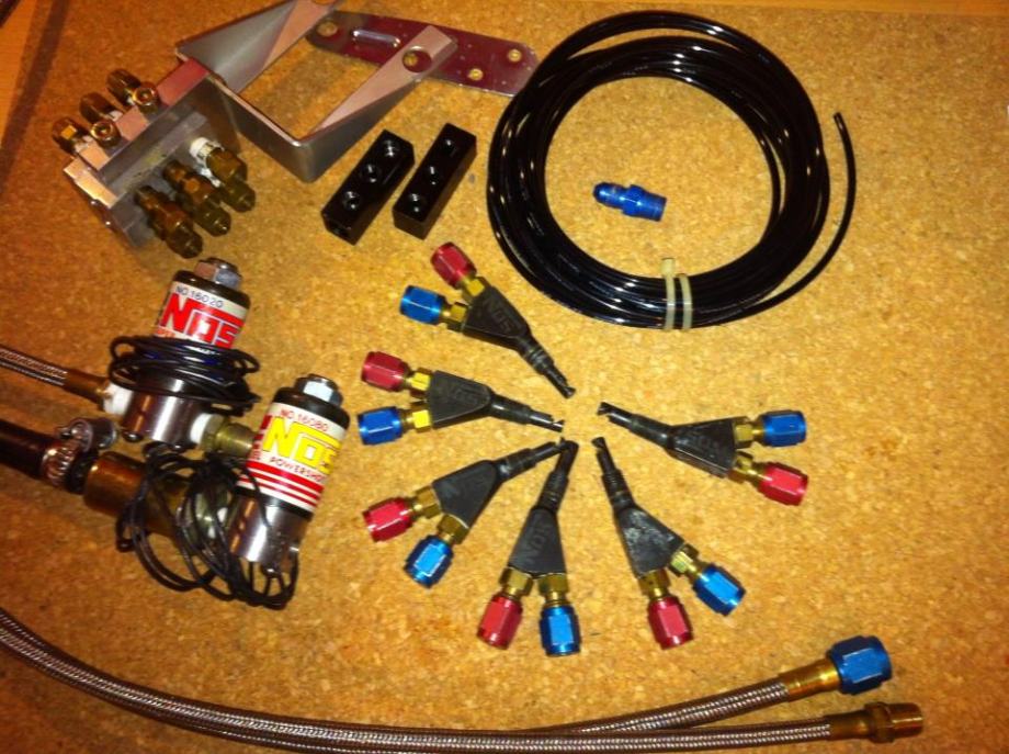 NOS Direct 4 WET Kit + 4 Foger+ MINIMAX progresivni controler NITRO