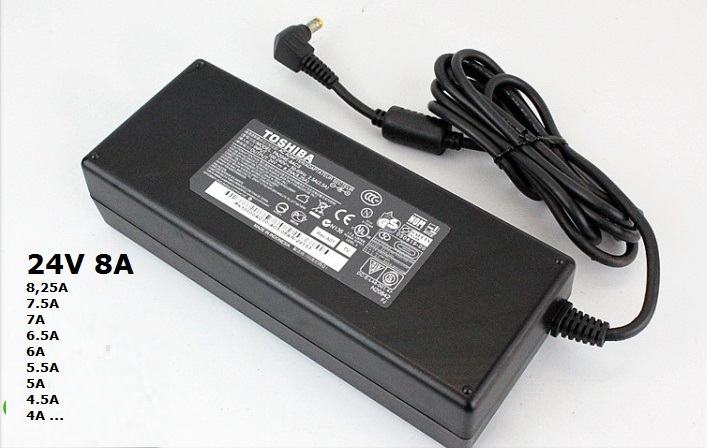 24V 8A AC DC Adapter Ispravljač Napajanje Power Supply Adaptor 7A 5A